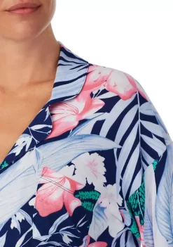 Tommy Bahama Women's Cropped Notch Pajama Set -Tommy Bahama® Shop Belk 1061