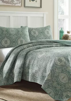 Tommy Bahama Turtle Cove 3-Piece Paisley Cotton Quilt Set -Tommy Bahama® Shop Belk 15