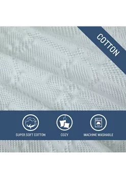 Tommy Bahama Textured Waffle 100% Cotton - 3 Piece- Comforter Bedding Set -Tommy Bahama® Shop Belk 190