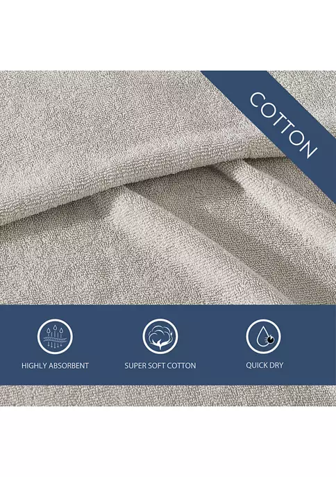 Tommy Bahama Island Retreat 100% Cotton Terry 12 Piece Wash Towel Set 8 Tommy Bahama Island Retreat 100% Cotton Terry 12 Piece Wash Towel Set - Image 6