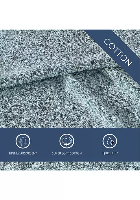 Tommy Bahama Island Retreat 100% Cotton Terry 12 Piece Wash Towel Set 10 Tommy Bahama Island Retreat 100% Cotton Terry 12 Piece Wash Towel Set - Image 8