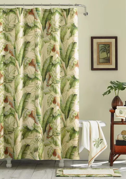 Tommy Bahama Palmiers Cotton Shower Curtain 3 Tommy Bahama Palmiers Cotton Shower Curtain