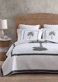 Tommy Bahama Palm Island 1-Piece Cotton Quilt