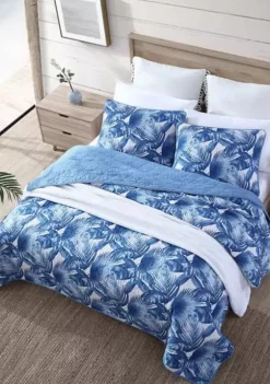 Tommy Bahama Royal Palm 3-Piece Floral Cotton Quilt Set -Tommy Bahama® Shop Belk 481