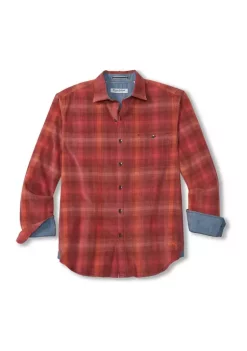 Tommy Bahama® Men's Coastline Cord Redwood Plaid Shirt -Tommy Bahama® Shop Belk 491