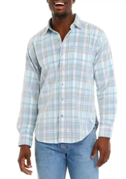 Tommy Bahama® Men's Coastline Cord Plaid Shirt