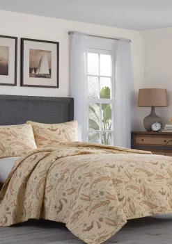 Tommy Bahama® Bahama Map Quilt Sham Set