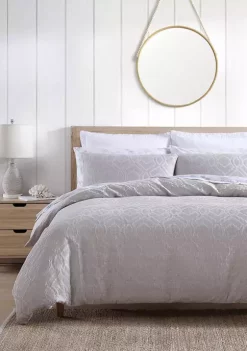 Tommy Bahama Textured Waffle 3-Piece Comforter Set