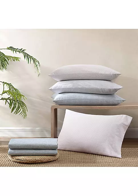 Tommy Bahama Island Wicker Cotton Blend T1000 Sateen- 6 Piece- Sheet Set 7 Tommy Bahama Island Wicker Cotton Blend T1000 Sateen- 6 Piece- Sheet Set - Image 5