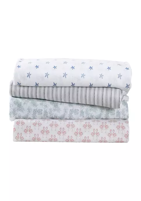 Tommy Bahama® Flamingle Cotton Sheet Set 6 Tommy Bahama® Flamingle Cotton Sheet Set - Image 4