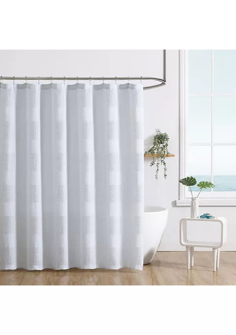 Tommy Bahama Moa Solid Shower Curtain 4 Tommy Bahama Moa Solid Shower Curtain - Image 2