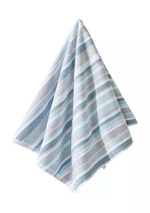 Tommy Bahama Ocean Bay Stripe 3-Piece Cotton Towel Set 4 Tommy Bahama Ocean Bay Stripe 3-Piece Cotton Towel Set - Image 2
