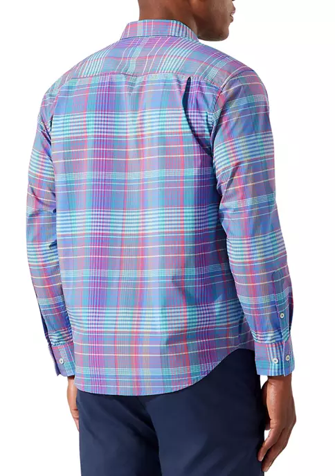 Tommy Bahama® Men's Sarasota Stretch Pinot Plaid Shirt 4 Tommy Bahama® Men's Sarasota Stretch Pinot Plaid Shirt - Image 2