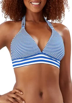 Tommy Bahama® Breaker Bay Reversible Double Strap Swim Halter Top -Tommy Bahama® Shop Belk 816