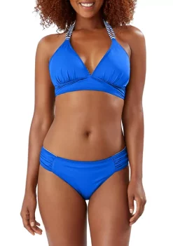 Tommy Bahama® Breaker Bay Reversible Double Strap Swim Halter Top -Tommy Bahama® Shop Belk 818