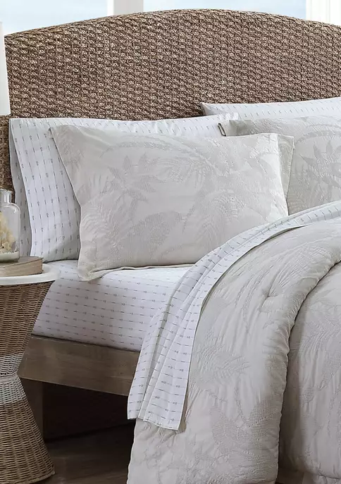 Tommy Bahama Abalone 3-Piece Floral Cotton Comforter Set 4 Tommy Bahama Abalone 3-Piece Floral Cotton Comforter Set - Image 2