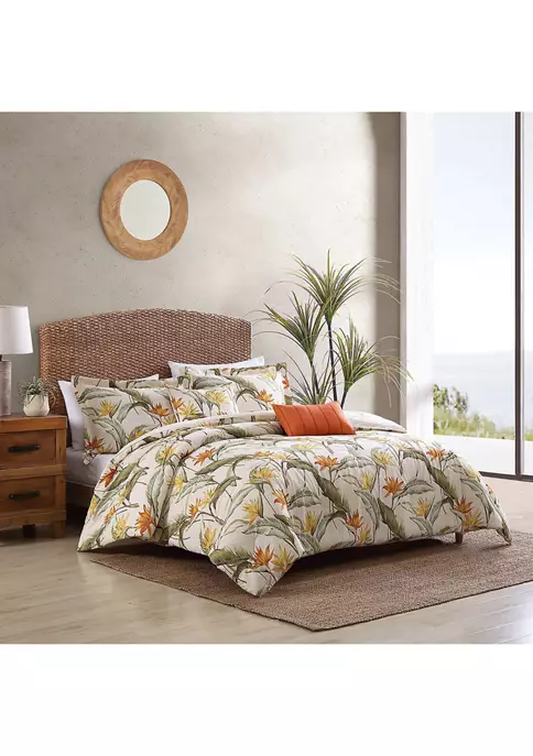Tommy Bahama Birds Of Paradise 3-Piece Duvet Cover Set 4 Tommy Bahama Birds Of Paradise 3-Piece Duvet Cover Set - Image 2