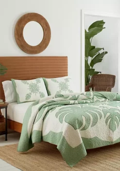 Tommy Bahama Molokai 1-Piece Floral Cotton Quilt
