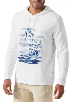 Tommy Bahama® Indigo Shadows Lux Hooded Graphic T-Shirt