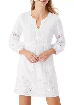Tommy Bahama® Women's St. Lucia Full Sleeve Split Neck Dress